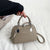 Women's Medium Pu Leather Solid Color Fashion Shell Zipper Shoulder Bag Handbag Crossbody Bag