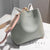 Women's Medium Pu Leather Solid Color Fashion Square Magnetic Buckle Crossbody Bag