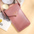 Women's Medium Pu Leather Solid Color Fashion Square Zipper Crossbody Bag