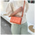 Women's Medium Pu Leather Solid Color Lingge Elegant Streetwear Square Magnetic Buckle Shoulder Bag Crossbody Bag Square Bag