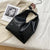 Women's Medium Pu Leather Solid Color Streetwear Bucket Open Shoulder Bag