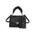 Women's Medium Pu Leather Solid Color Streetwear Magnetic Buckle Crossbody Bag