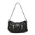 Women's Medium Pu Leather Solid Color Streetwear  Magnetic Buckle Underarm Bag