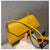 Women's Medium Pu Leather Solid Color Streetwear Square Magnetic Buckle Shoulder Bag