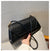 Women's Medium Pu Leather Solid Color Streetwear Square Magnetic Buckle Shoulder Bag