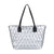 Women's Medium Pu Leather Solid Color Streetwear Square Magnetic Buckle Tote Bag