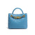 Women's Medium Pu Leather Solid Color Streetwear Square Magnetic Buckle Tote Bag