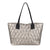 Women's Medium Pu Leather Solid Color Streetwear Square Magnetic Buckle Tote Bag