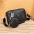 Women's Medium Pu Leather Waves Solid Color Streetwear Zipper Bag Sets