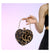 Women's Medium Special Material Leopard Streetwear Lock Clasp Evening Bag