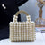 Women's Medium Spring&summer Arylic Fashion Handbag