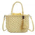 Women's Medium Spring&summer Straw Vacation Handbag Straw Bag