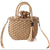 Women's Medium Spring&summer Straw Vacation Handbag Straw Bag