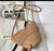 Women's Medium Straw Color Block Classic Style Shell String Straw Bag