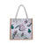 Women's Medium Summer Canvas Cute Tote Bag