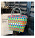 Women's Medium Summer Plastic Beach Straw Bag