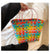 Women's Medium Summer Plastic Beach Straw Bag