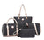 Women's Medium Summer Pu Leather Basic Bag Sets