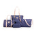 Women's Medium Summer Pu Leather Basic Bag Sets