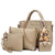 Women's Medium Summer Pu Leather Fashion Bag Sets