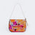 Women's Mini All Seasons Straw Color Block Streetwear Square Lock Clasp Shoulder Bag