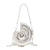 Women's Mini Arylic Solid Color Elegant Streetwear Conch-Shaped Lock Clasp Crossbody Bag