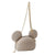 Women's Mini Plush Solid Color Cute Cylindrical Zipper Crossbody Bag