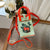 Women's Mini Polyester Geometric Floral Streetwear Square Buckle Crossbody Bag