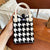 Women's Mini Polyester Geometric Floral Streetwear Square Buckle Crossbody Bag