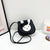 Women's Mini Pu Leather Animal Cute Square Magnetic Buckle Crossbody Bag