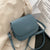 Women's Mini Pu Leather Solid Color Basic Cloud Shape Zipper Shoulder Bag