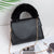 Women's Mini Pu Leather Solid Color Fashion Square Flip Cover Crossbody Bag