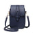 Women's Mini Pu Leather Solid Color Fashion Square Zipper Crossbody Bag