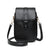 Women's Mini Pu Leather Solid Color Fashion Square Zipper Crossbody Bag