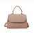 Women's Mini Pu Solid Color Crocodile Fashion Square Magnetic Buckle Flip Cover Shoulder Bag Handbag Crossbody Bag