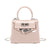 Women's Mini Pvc Pu Leather Fashion Square Bag