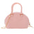 Women's Mini Pvc Solid Color Fashion Shell Zipper Crossbody Bag