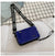 Women's Mini Pvc Solid Color Streetwear Square Zipper Crossbody Bag