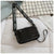 Women's Mini Pvc Solid Color Streetwear Square Zipper Crossbody Bag