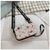 Women's Mini Pvc Solid Color Streetwear Square Zipper Crossbody Bag