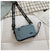 Women's Mini Pvc Solid Color Streetwear Square Zipper Crossbody Bag