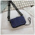 Women's Mini Pvc Solid Color Streetwear Square Zipper Crossbody Bag