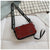 Women's Mini Pvc Solid Color Streetwear Square Zipper Crossbody Bag