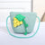 Women's Mini Straw Flower Bow Knot Fashion Bucket Zipper Shoulder Bag Handbag Crossbody Bag