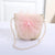 Women's Mini Straw Flower Bow Knot Fashion Bucket Zipper Shoulder Bag Handbag Crossbody Bag