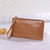 Women's Mini Summer Pu Leather Solid Color Crocodile Fashion Square Zipper Clutch Bag