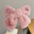 Women's Modern Style Classic Style Bow Knot Plush Hair Clip