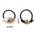 Women's Modern Style Classic Style Round Heart Shape Knot Alloy Plating Hair Tie