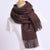 Women's Modern Style Solid Color Imitation Cashmere Scarf