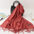 Women's Modern Style Solid Color Imitation Cashmere Scarf